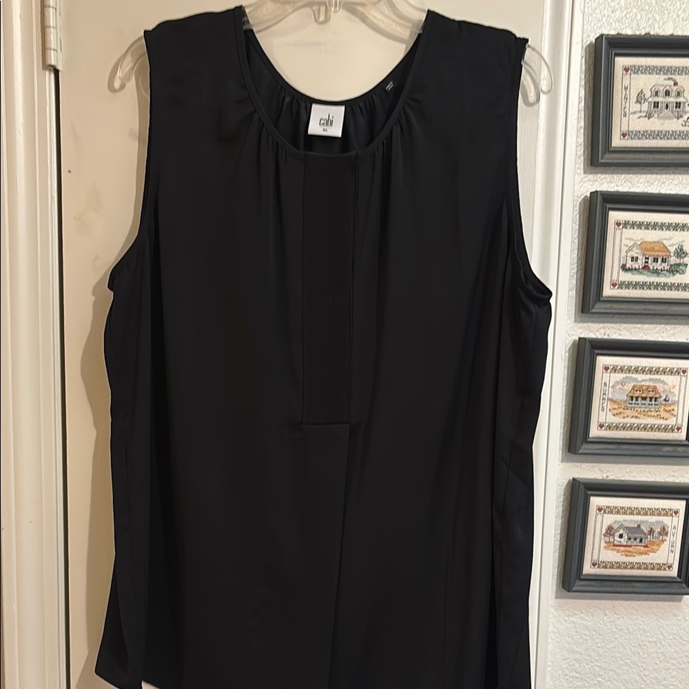 Cabi black Snap top